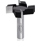 CNC Spoilboard Surfacing Router Bit 1/2" Shank, Slab Flattening Router Bit Carbide Planer Router Bits Wood Milling Cutter Planing Tool Woodworking Tools By BINSTAK
