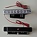 Bhbuy 1 Set Car Daytime Running Light 8 LED DRL Daylight Head Lamp Super White 12v Dc