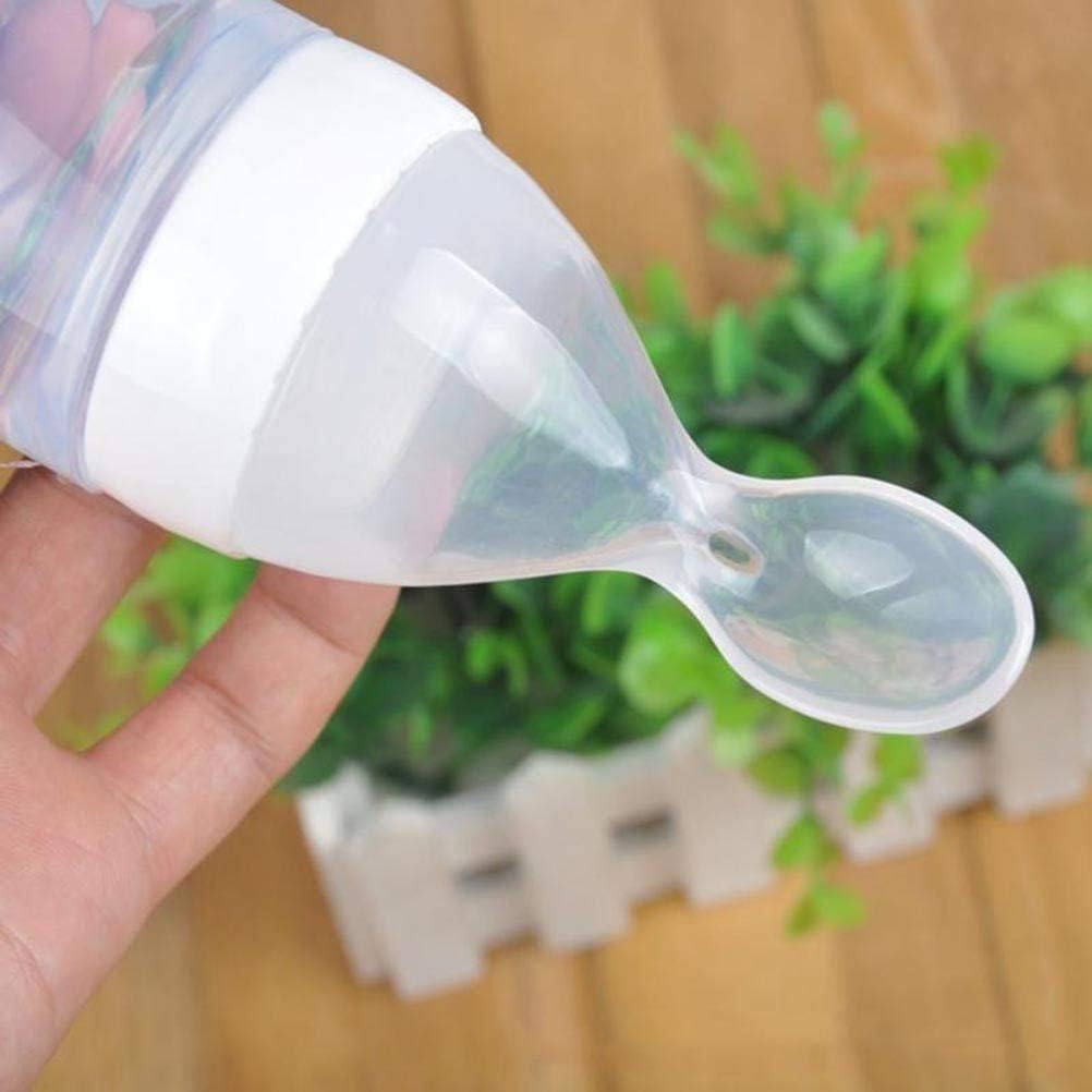 Tetine Aux Fruits Pour Cuilleres Pour Bebe Et Tout Petit Twakom Nourrisseur A Presser Pour Biberon A Cereales Avec Couvercle Sans Bpa 90 Ml Bebe Puericulture Biberons En Plastique