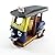 Tuk Tuk Tricycle WoodenTeak Vintage Thai Handmade Carved model for home decoration Home Decor and Collectible Gift Souvenir