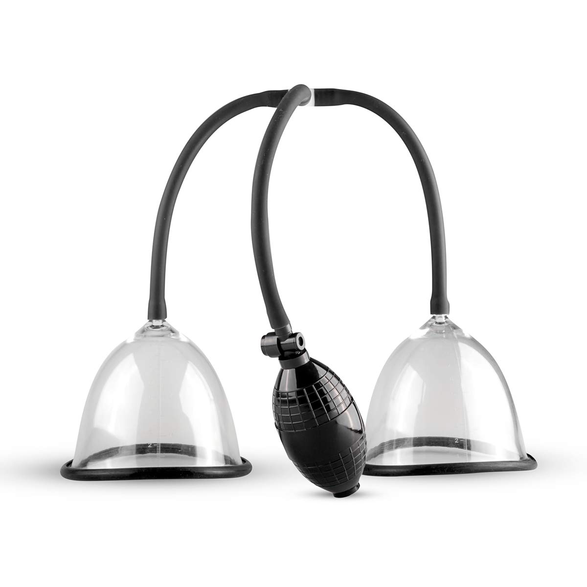 Easytoys Online Only Double Breast Pump with Squeeze Ball, Medium