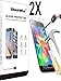 ShockWize [2 Pack] [Tempered Glass] .3mm Thin Ballistic Premium Real Glass Screen Protector for Samsung Galaxy J3 Emerge (2017) / Amp Prime 2 / Express Prime 2 / Sol 2 / Luna Pro, Clear