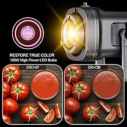 GVM PR150R 150W RGB Video Light Kit, 2700K~7500K