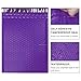 UCGOU Bubble Mailers 8.5x12 Inch Purple 25 Pack Usable Size 8.5x11 Poly Padded Envelopes #2 Medium Mailing Opaque Packaging Postal Self Seal Waterproof Boutique Shipping Bags for Clothes Makeup