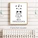 Homdeco Unicorn Panda Art Print Set Of 3 (8”X10”, Motivational Canvas Wall Art, Keep Clam And Be A Pandicorn Printing For Kids Room Decoration, No Frame