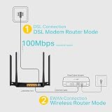 TP-Link Archer VR300 AC1200 VDSL ADSL WiFi Modem Router - Dual Band Gigabit view 5