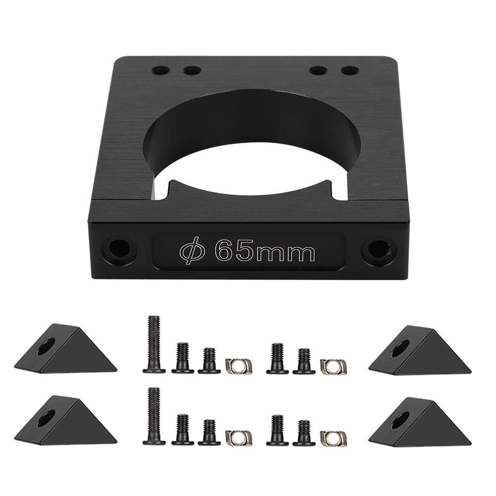 fasient 65mm Spindle Motor Clamp Motor Spindle Motor Clamp Mount Bracket CNC Spindle Motor Clamp Kit for CNC Router Engraving Machine