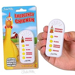 Archie McPhee Emergency Chicken Electronic Sound