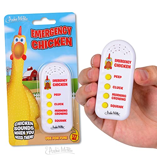 Archie McPhee Emergency Chicken Electronic Sound
