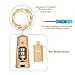 KINGTOP Wine Bottle Lights 9 Pack Copper Wire Cork Bottles String Lights 2M 20 LEDs Battery Operated Micro Lights for DIY Parties Decorations Christmas Halloween Wedding(Warm White)