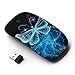 KawaiiMouse [ Optical 2.4G Wireless Mouse ] Butterfly Bling Glitter Shiny Diamond