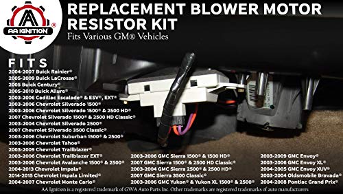 2 Blower+Motor+Resistor+Complete+Harness