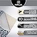 Ninja Rug Gripper Pad for Hardwood Floors, 8x11 FT, Slip Resistant Grip Pads for Hard Surfaces, Adds Cushion Under Carpet and Maximum Protection, Keeps Area Rugs and Carpets Safe and in Place on Floor