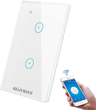 Gluckluz Interruptor Wifi Inteligente De Luz De Pared Smart Switch