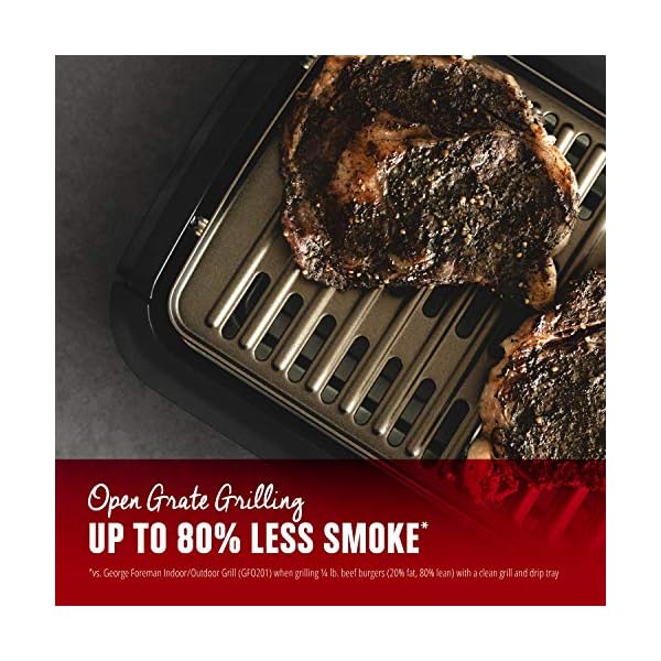 George-Foreman-Family-Size-GFS0090SB-Open-Grate-Smokeless-Grill-Black-90-Sq