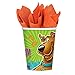 Scooby Doo Party Supplies Pack for 16 Guests: Straws, Dinner Plates, Luncheon Napkins, and Cups