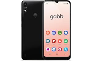 Gabb Phone 4: The Perfect First Phone for Kids - Safe Apps, No Social Media/Internet Browser, GPS Tracking, Parental Controls, Talk & Text, 30 Activation Fee