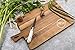 ROLICONE Bamboo Cutting Board with Handles (16.6 x 9.5 ''),Large Organic Wooden Chopping Board BPA Free, Wood Chopping Countertop Block for Food Prep Vegetables, Fruit, Meat