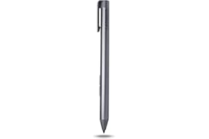 LAZARITE M Pen Grey, Active Stylus for Microsoft Surface, Lenovo Yoga 7i/9i, Flex 5, Hp Envy x360/Pavilion x360/Spectre x360, Stylus Pen with 4096 Pressure Sensitivity, Palm Rejection, Tilt Support