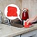 Hotop 4 Pieces Caulk Tool Kit Sealant Silicone Finishing Tools Caulking Tools for Silicone Sealant Grout Finishing Sealing (Red)
