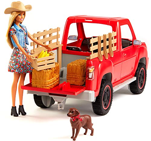 ​Barbie Sweet Orchard Farm Truck and Doll with