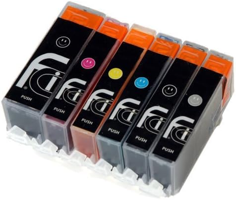 Compatible for Canon Pixma 6x PGI-570 XL/CLI-571 XL MG7750, MG7751, MG7752, MG7753, TS8050, printer inks (Voted Best Printer Brand by Which Magazine 2017/18/19)