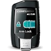 Compustar 2WQ9R-FM Q9 2-Way LCD Replacement Remote Transmitter | 4-Button Color LCD Remote Start Replacement with 3000 Ft Range and 128-Bit FMX Encryption