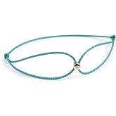 EF Collection Women's 14k Gold Diamond Dot Cord Bracelet