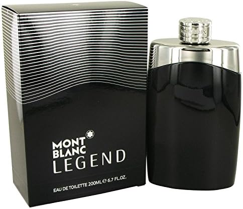 M O N T B L A N C Legend Eau De Toilette Spray 6.7 oz.200 ml.For Men [WP] Free! Sample Perfume Venezia 0.03 oz Vial