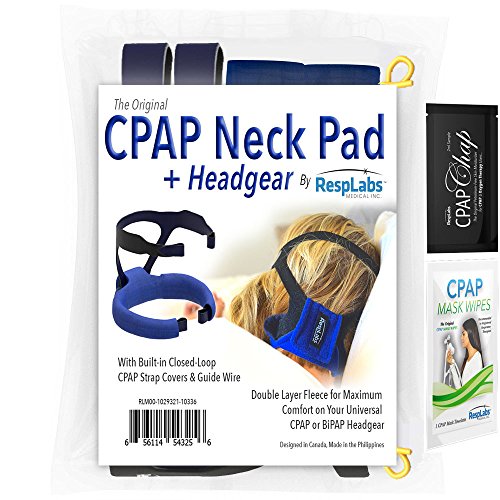 Cpap Headgear Universal Replacement Fleece Fabric Neck Pad W Strap Cover Comfort Pads By Resplabs Full Face Or Nasal Masks Cleaner Wipe Amp Chap Buy Online In Maldives At