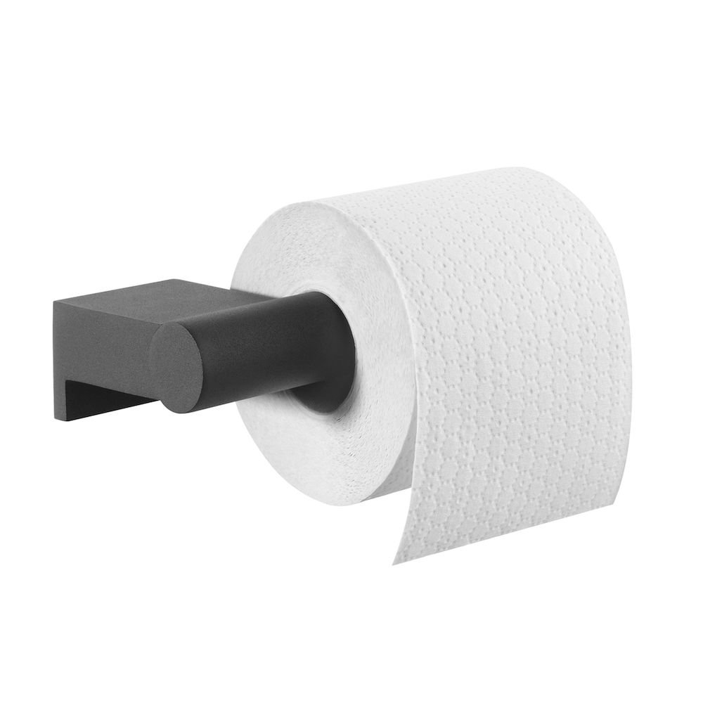 Tiger Bold Toilet Roll Holder, Black