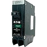 Eaton BRP120AF 20 amps Combination AFCI Single Pole Circuit Breaker, Black