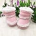Tenworld Toddler Newborn Baby Girl Boots Soft Sole Prewalker Warm Shoes (12, Pink)