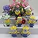 1 X Despicable Me 2 The Minions One Eyed Purple Minion Role Figure Display Toys Set by Dinglongshan
