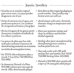 TOUS Hold medium earrings in vermeil