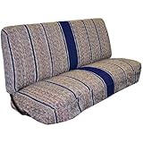 Full Size Truck Bench Seat Covers - Fits Chevrolet, Dodge, and Ford Trucks (Navy)
