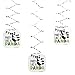 Big Dot of Happiness Party Like a Panda Bear - Baby Shower or Birthday Party Hanging Decorations - 6 Count
