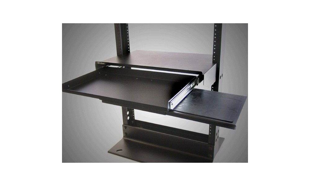 RackSonic Sliding Keyboard & Mouse Shelf 19" Rack Mount 2U Space Musical Instruments