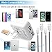 iPhone Charger, Rapid Dual USB Travel Wall Charger Extra 2Pack 6FT Long Lightning Cable Cord for iPhone X/8/8 Plus/7/6s/6s Plus 5S 5 5C SE,iPad and More