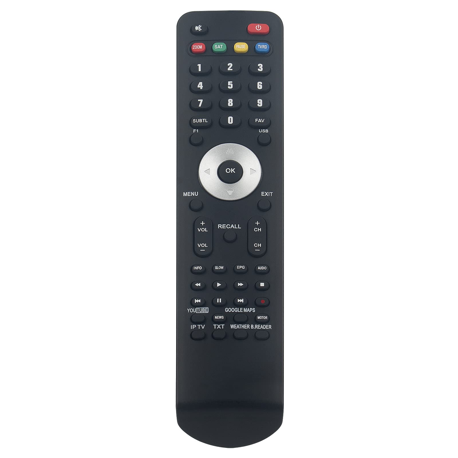 VINABTY Replacement Infrared Remote Control Compatible with iSTAR IPTV Set Top TV Receiver X1500 X2000 X2500 X25000 X2200 X3000 X30000 X9900 X5000 X50000 X6000 X4000 X40000 X1200 X7000 X7500 X70000