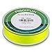 Piscifun Fishing Line Backing, Braided Fishing Backing Line, 20LB, 100yds, Fluorescent Yellow