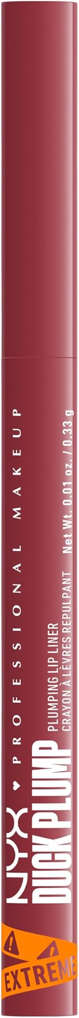 NYX Duck Plump Plumping Lip Liner Flirty Flip 12hr Wear Dual-Edge Tip view 6