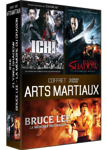 Coffret Arts Martiaux : Ichi + Flying Shadow + Bruce Lee - La Mémoire Du Dragon - Pack