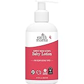 Earth Mama Simply Non-Scents Baby Lotion for Dry Skin, Calendula Cream for Newborn Skin Care, Organic Moisturizer for Children with Aloe Juice, Rooibos, & Shea Butter, Fragrance Free, 8-Fluid Ounce