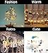 DOKRO String Lights with Photo Clips Fairy Lights for Bedroom Battery Operated Perfect for Hanging Pictures, Cards, Memos 20 LED