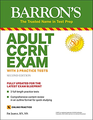 Barrons Educational Series Adult CCRN Exam: With 3 Practice Tests