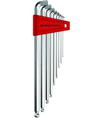 TRUSCO TTX-9S Torsion Hex Key Wrench Set of 9 - Amazon.com