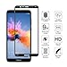 (2 Pack) Orzero Compatible for Huawei Honor 7X, Huawei Mate SE Tempered Glass Screen Protector (Full Coverage),9 Hardness HD Anti-Scratch Bubble-Free Anti-Fingerprint (Lifetime Replacement)
