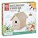 Toysmith Beetle & Bee Build & Paint A Birdie B&B - DIY Kid Art Craft Outdoor Birdhouse, 7