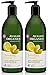 Avalon Organics Lemon Hand and Body Lotion, 12 Ounce (Pack of 2)
